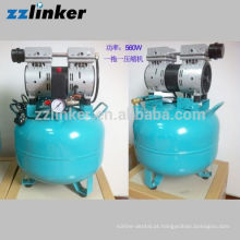 Compressor de ar dental de cor branca com secador de ar CE